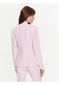 Blugirl Blumarine Marynarka RA3029-T3359 Różowy Slim Fit. Kolor: różowy. Materiał: syntetyk #4