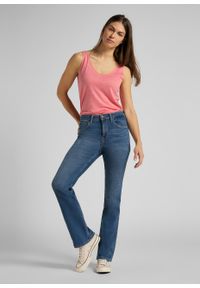 Lee - DAMSKIE SPODNIE JEANSOWE LEE BREESE BOOT MID WORN MARTHA L31TQDTO 112107297