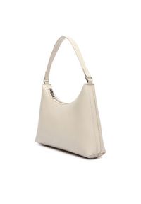 Calvin Klein Torebka Foil Logo Small Shoulder Bag LV04F3890G Kremowy. Kolor: kremowy. Materiał: skórzane #4
