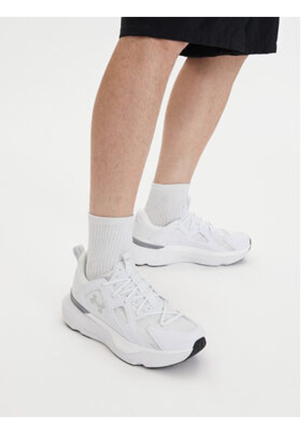 Under Armour Sneakersy UA Infinite MVMNT SE 6000902 Biały. Kolor: biały. Materiał: materiał