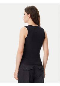 Tommy Jeans Top Essential DW0DW20673 Czarny Slim Fit. Kolor: czarny. Materiał: bawełna #4