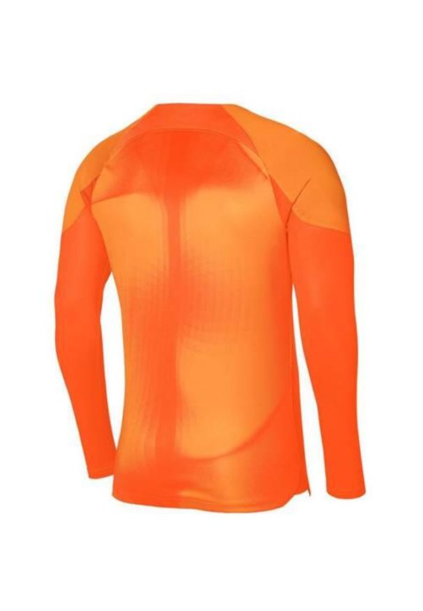 Koszulka piłkarska męska Nike Gardien IV Goalkeeper. Kolor: pomarańczowy, wielokolorowy, żółty. Długość rękawa: długi rękaw. Długość: długie. Sport: piłka nożna