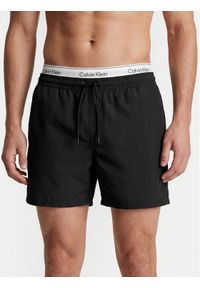 Calvin Klein Swimwear Szorty kąpielowe LV00N61024 Czarny Regular Fit. Kolor: czarny. Materiał: syntetyk #1