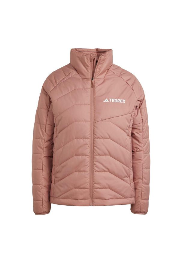 Adidas - Kurtka Terrex Multi Synthetic Insulated. Kolor: różowy. Materiał: materiał. Sport: turystyka piesza