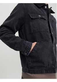 Jack & Jones - Jack&Jones Kurtka jeansowa Steel 12231169 Czarny Regular Fit. Kolor: czarny. Materiał: bawełna #2