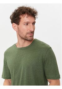 BOSS - Boss T-Shirt Tiburt 456 50511612 Zielony Regular Fit. Kolor: zielony. Materiał: len #4
