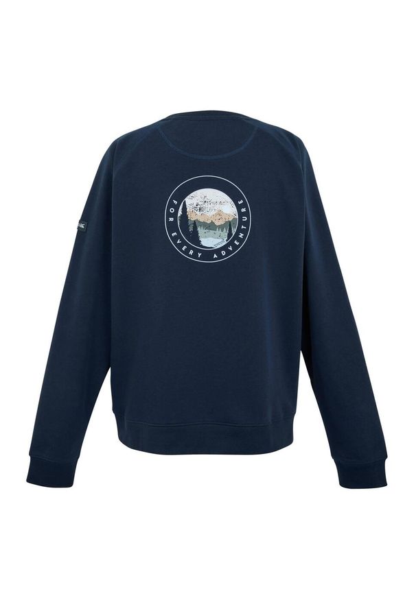 Regatta - Bluza Męska Nithsdale For Every Adventure. Kolor: niebieski. Styl: sportowy. Sport: turystyka piesza