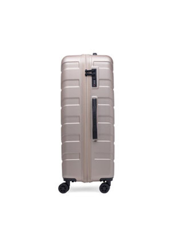 Gino Rossi - GINO ROSSI Walizka duża CEO-GIN-L-002-05-GOLD Złoty. Kolor: złoty