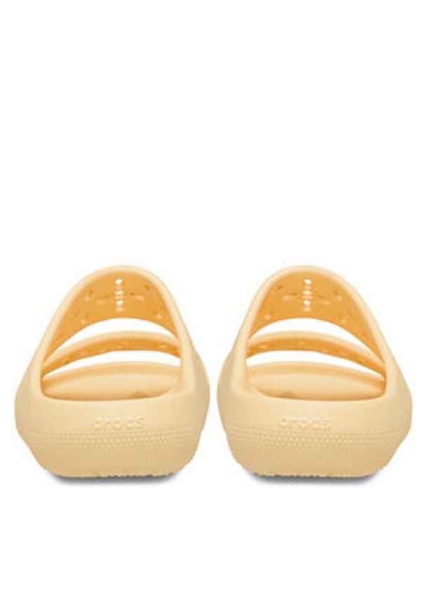 Crocs Klapki Classic Floral Cutout Sandal 210966 Pomarańczowy. Kolor: pomarańczowy