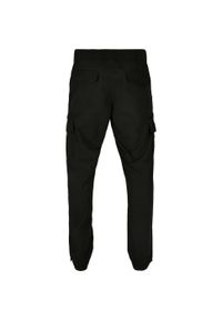 Urban Classics - Spodnie Cargo Męskie Ripstop. Kolor: czarny. Sport: turystyka piesza