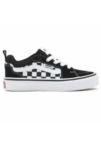 Obuwie Sportowe Dziecięce Vans Filmore YT Checkerboard Czarny. Kolor: czarny. Materiał: guma, zamsz, tkanina