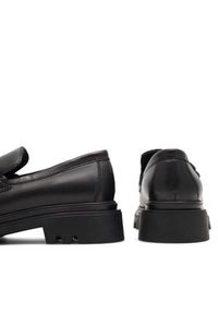 Badura Loafersy 22SS24 Czarny. Kolor: czarny. Materiał: skóra