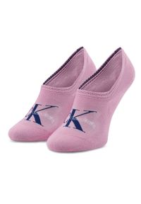 Calvin Klein Jeans Skarpety stopki damskie 70121875 Różowy. Kolor: różowy. Materiał: materiał