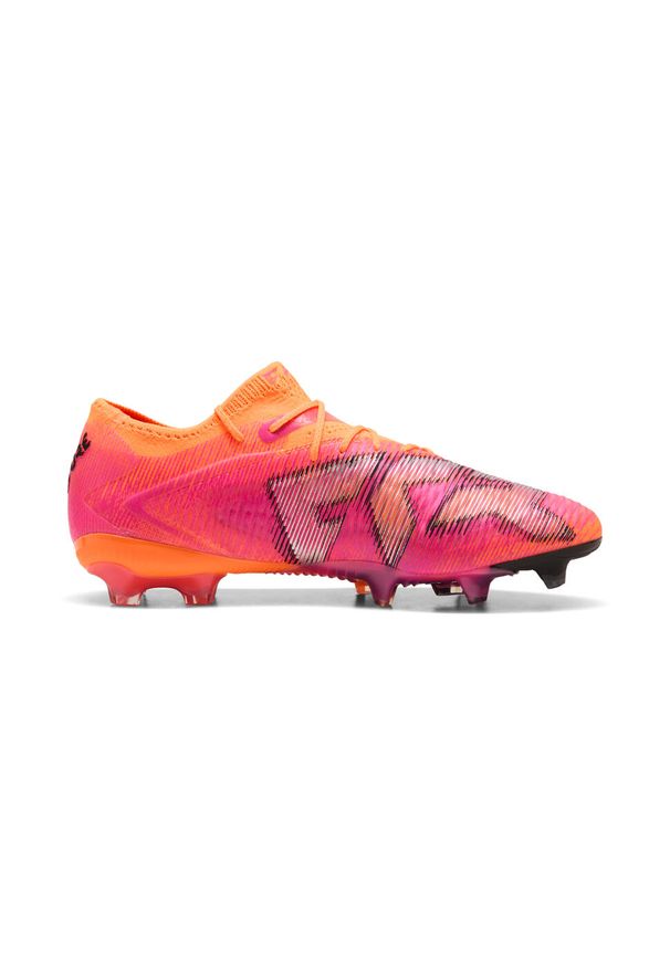 Puma - FUTURE 8 ULTIMATE Low FG Heat Fire-PUMA. Materiał: skóra. Sport: piłka nożna