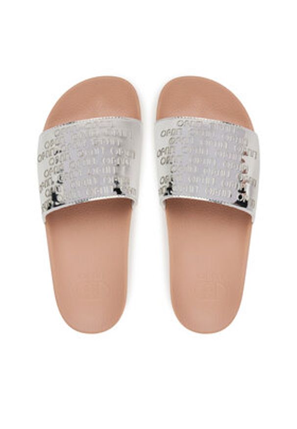 Liu Jo Klapki Kos 19 BA5095 EX001 Srebrny. Kolor: srebrny