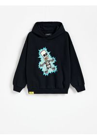 Reserved - Bluza The Simpsons - czarny. Kolor: czarny. Materiał: bawełna, dzianina #1