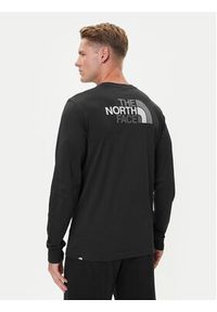The North Face Longsleeve Easy NF0A8A6F Czarny Regular Fit. Kolor: czarny. Materiał: bawełna. Długość rękawa: długi rękaw