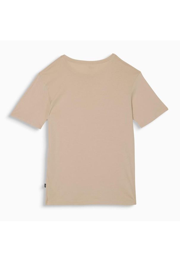 Puma Koszulka Ess Small Logo Boyfriend 68333088. Kolor: beżowy