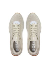 BOSS - Boss Sneakersy Ttnm Evo 50523113 Beżowy. Kolor: beżowy. Materiał: materiał