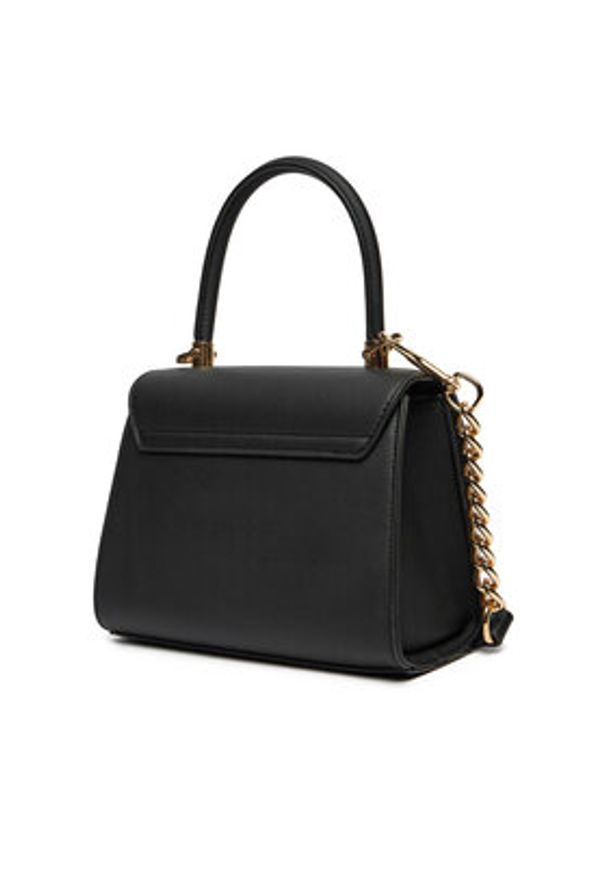 Love Moschino - LOVE MOSCHINO Torebka JC4024PP1MKD0000 Czarny. Kolor: czarny. Materiał: skórzane