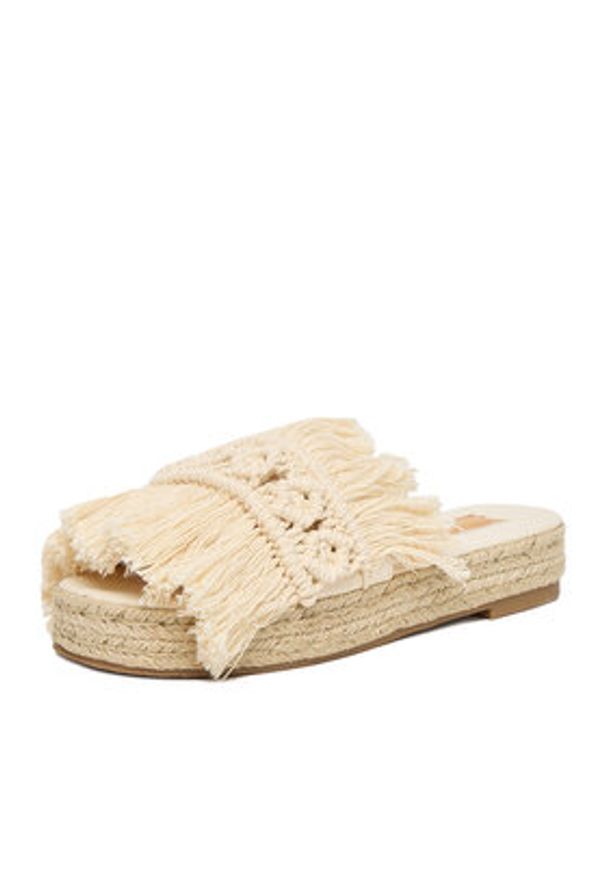 DeeZee Espadryle S294 Écru. Materiał: materiał