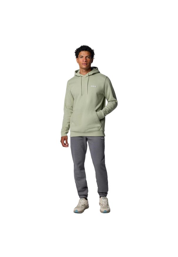 columbia - Bluza dresowa sportowa męska Meridian Creek Hoodie. Kolor: brązowy, beżowy, wielokolorowy. Materiał: bawełna, poliester