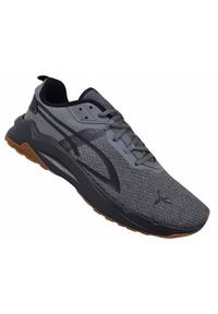 Buty do chodzenia męskie Puma STRIDE. Kolor: wielokolorowy, czarny, szary. Materiał: materiał, syntetyk, tkanina. Sport: turystyka piesza