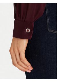 Morgan Koszula 232-CLOCLO Bordowy Regular Fit. Kolor: czerwony. Materiał: syntetyk #4