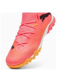 Buty piłkarskie Puma Future 7 Match Tt + Mid Jr 107731-03 różowe. Zapięcie: sznurówki. Kolor: różowy. Materiał: syntetyk, guma. Sport: piłka nożna #3