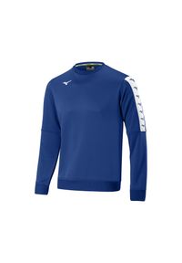 Bluza Mizuno Nara Training. Kolor: niebieski. Sport: fitness #1