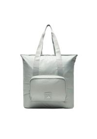 Adidas - adidas Torebka adidas Prime Tote JD2262 Szary. Kolor: szary. Materiał: materiał