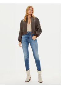 Guess Jeansy W4BA34 D592C Granatowy Skinny Fit. Kolor: niebieski #4