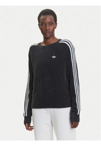 Adidas - adidas Bluza adicolor Holiday JX7813 Czarny Loose Fit. Kolor: czarny. Materiał: syntetyk