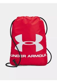 Under Armour - Plecak worek miejski UNDER ARMOUR Ozsee Sackpack 12L. Kolor: czerwony