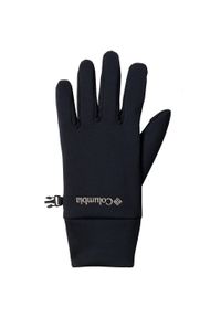 columbia - Rękawiczki sportowe dla dorosłych Point Park Fleece Glove. Kolor: czarny. Materiał: elastan, poliester. Styl: sportowy