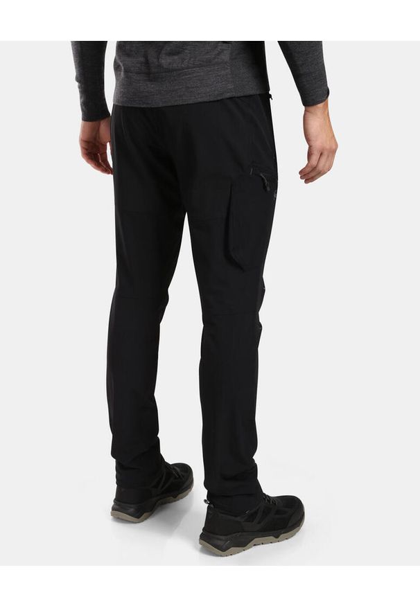 Męskie spodnie outdoor Kilpi TIDE-M. Kolor: czarny. Materiał: nylon. Sezon: lato. Sport: outdoor