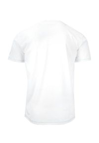 Pako Jeans - T-shirt Bawełniany, Biały Męski z Nadrukiem, LONG BEACH, Krótki Rękaw, U-neck -PAKO JEANS. Okazja: na co dzień. Kolor: biały. Materiał: bawełna. Długość rękawa: krótki rękaw. Długość: krótkie. Wzór: nadruk. Styl: casual #2