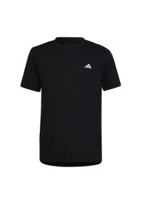 Adidas - Club Tennis Tee. Kolor: czarny. Materiał: materiał. Sport: tenis #1