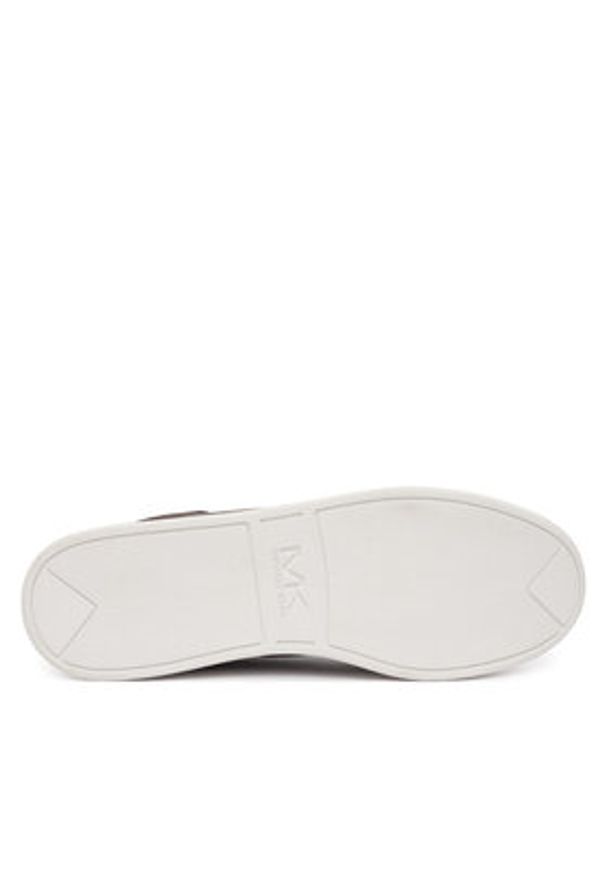 MICHAEL Michael Kors Sneakersy 42S4KEFS1B Brązowy. Kolor: brązowy. Materiał: skóra
