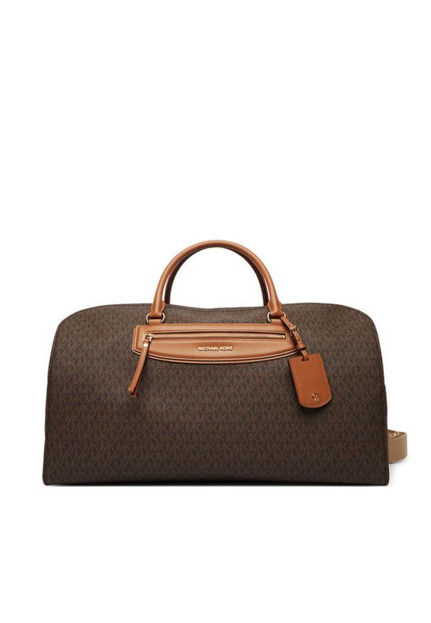 MICHAEL Michael Kors Torba podróżna Jet Set Travel Extra 30S6GTVU4B Brązowy. Kolor: brązowy. Materiał: skóra