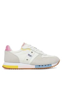 Blauer Sneakersy S5MELROSE02 Biały. Kolor: biały. Materiał: materiał
