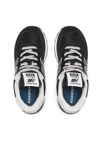 New Balance Sneakersy WL574EVB Czarny. Kolor: czarny. Materiał: zamsz, skóra. Model: New Balance 574 #6