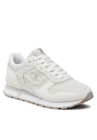 Champion Sneakersy Run 85 Net Low Cut Shoe S11676-CHA-WW001 Biały. Kolor: biały. Materiał: skóra. Sport: bieganie