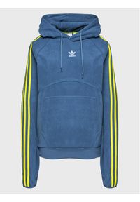 Adidas - adidas Polar Fle HI3014 Niebieski Regular Fit. Kolor: niebieski. Materiał: syntetyk, polar