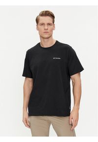 columbia - Columbia T-Shirt Explorers Canyon™ 2036451 Czarny Regular Fit. Kolor: czarny. Materiał: bawełna #1