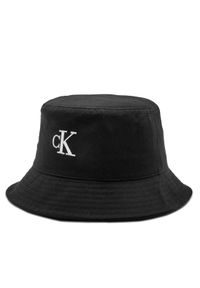 Calvin Klein Kapelusz Bucket Monogram Embro K50K512146 Czarny. Kolor: czarny. Materiał: syntetyk
