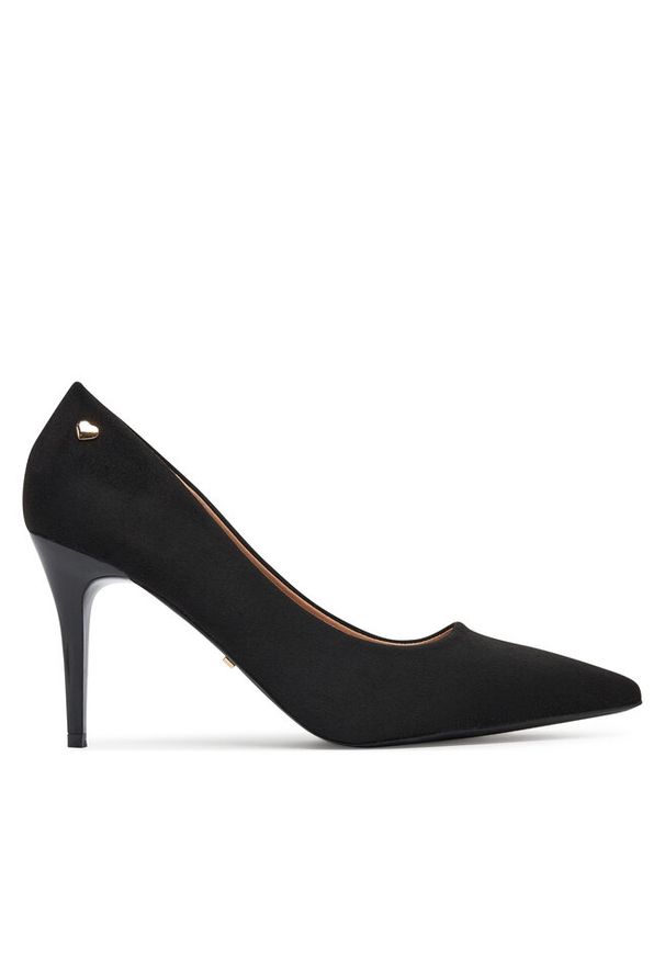 Szpilki DeeZee. Kolor: czarny. Obcas: na szpilce