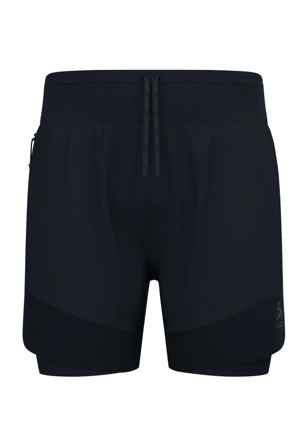 Spodenki męskie Odlo X-ALP TRAIL 6 INCH 2-in-1 short. Kolor: czarny. Sport: turystyka piesza