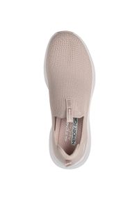 skechers - Buty do chodzenia damskie Skechers Vapor Foam. Kolor: różowy. Materiał: syntetyk, materiał. Model: Skechers Sport. Sport: turystyka piesza