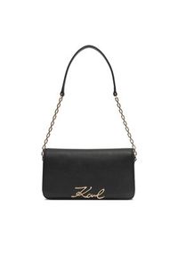 Karl Lagerfeld - KARL LAGERFELD Torebka B1W32037 Czarny. Kolor: czarny. Materiał: skórzane #5